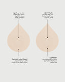 أغطية حلمات ساتان حرير