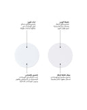 ملصقات تثبيت الوسادات