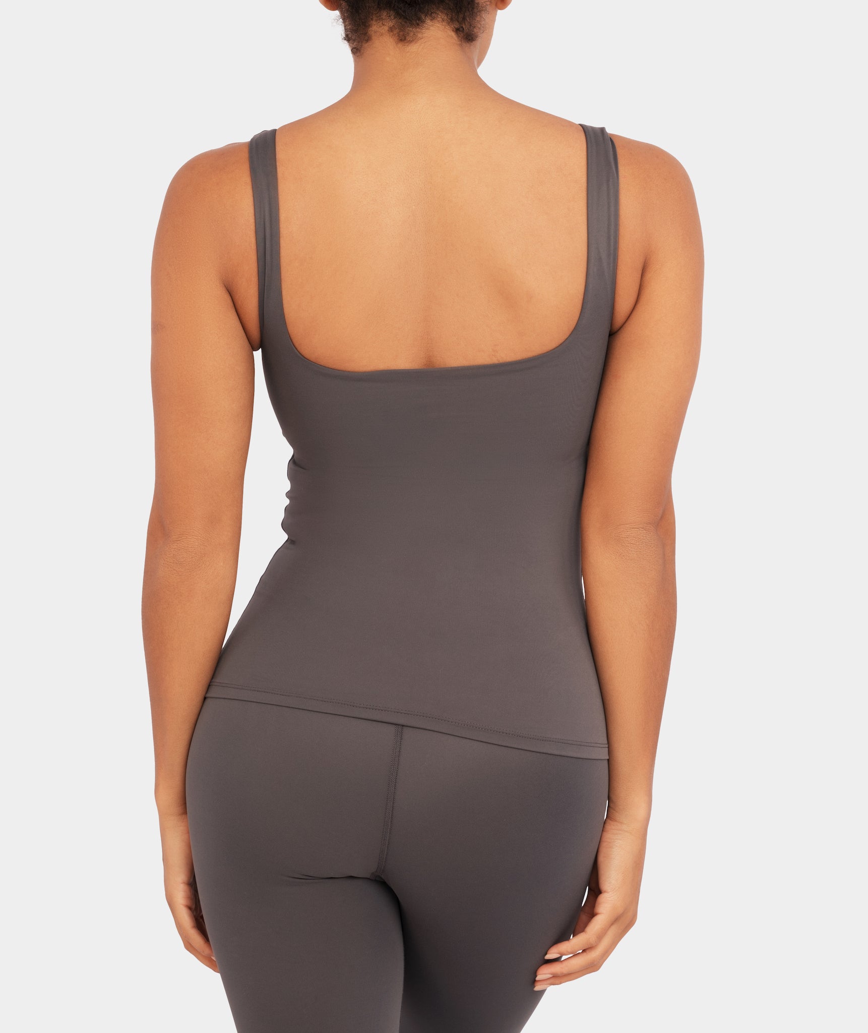 Triumph Recycled Thermal Crop Top in Ribbed Fabric